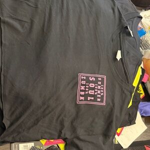 Zumba Fitness Black and Pink Tunic Top